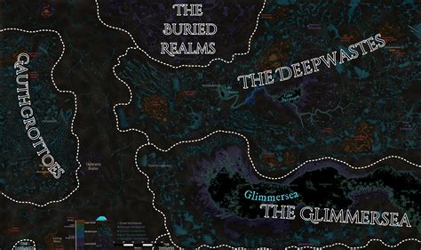 underdark art|map of the underdark.